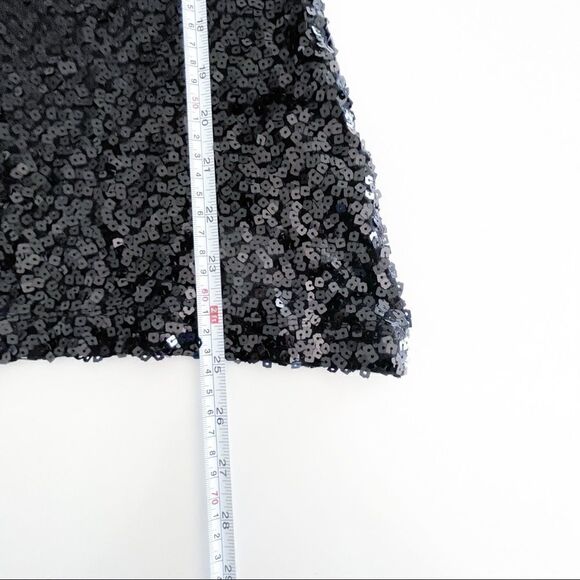 Calvin Klein // sequin top // Size Medium // 3/4 length sleeves // EUC - Picture 4 of 6